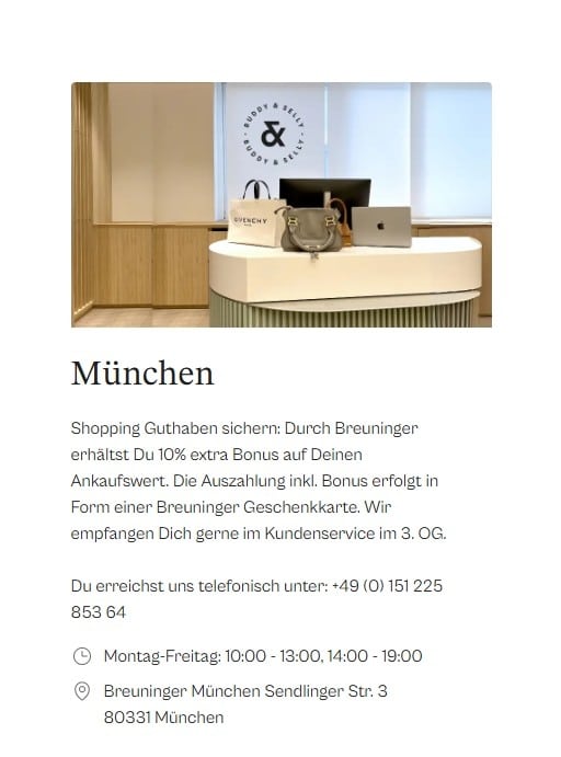 Breuninger Website (17.112025), Buddy & Selly 