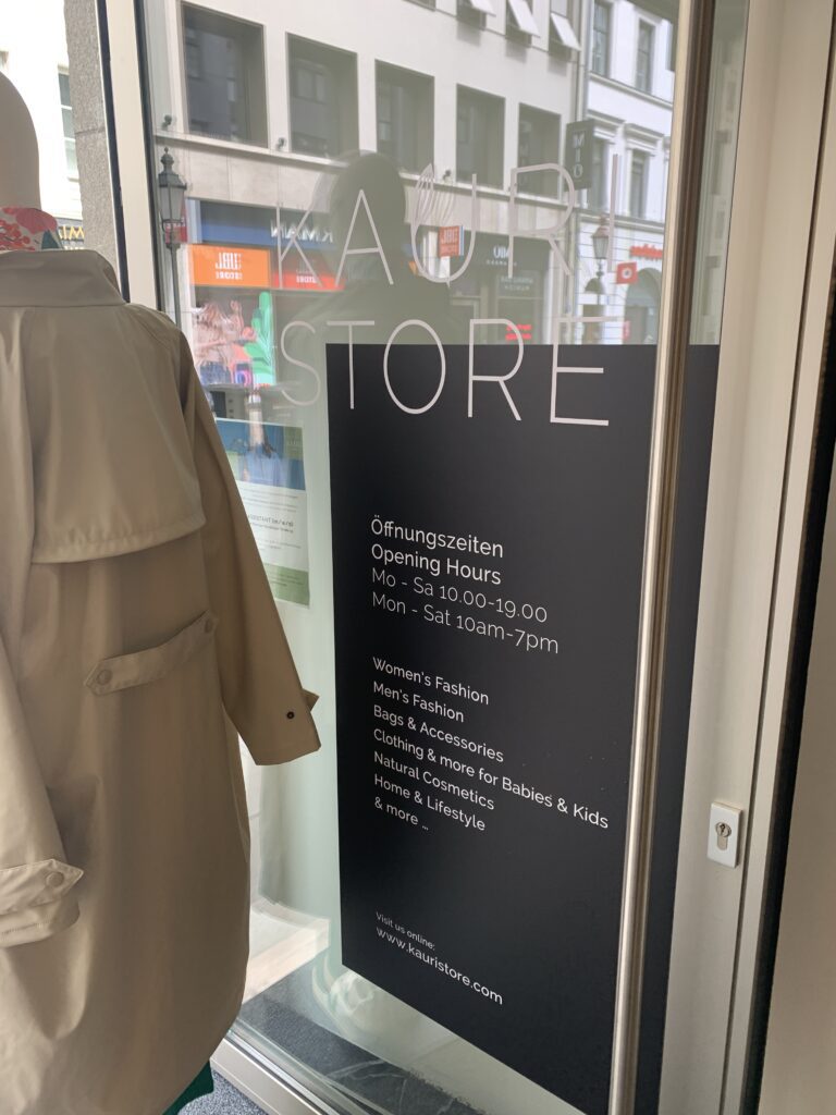 Kauri Store Sendlinger Strasse Kauri Store Sendlinger Strasse