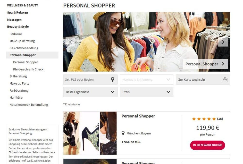 Personal Shopping bei Mydays – Erfahrungen & Alternativen